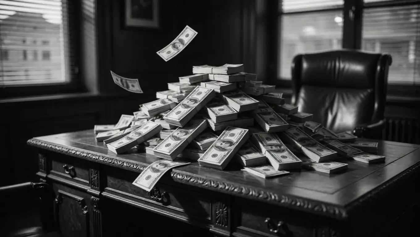Money on the table